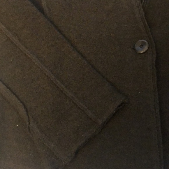 Eileen Fisher Petites Wool One Button Sweater Jacket Size Small Petite - Picture 2 of 7